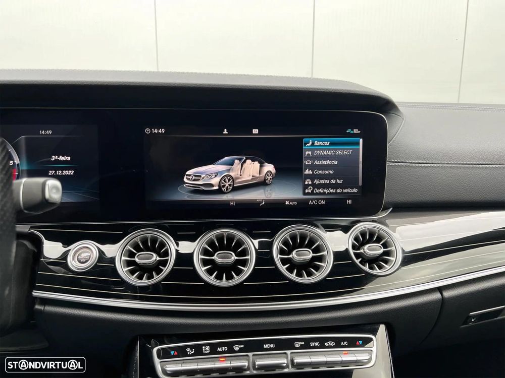 Mercedes-Benz E 220 d Cabrio 9G-Tronic AMG Line - 23
