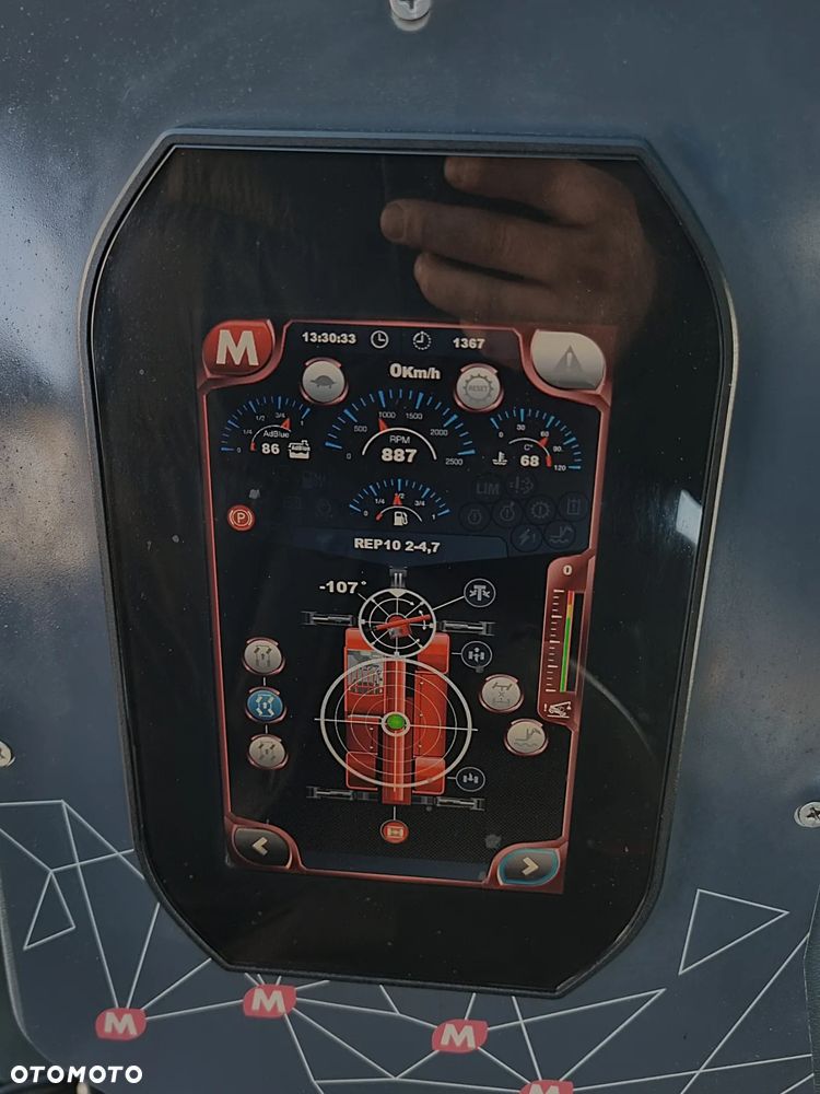 Magni RTH 5.21 Ładowarka teleskopowa 21 metrów 1361mtg Kosz (Pilot 2 funkcje) Wciągarka Bocian Łyżka Widły Jak Nowa z Salonu 2021r DEUTZ silnik z Norwegii KLIMA - 13