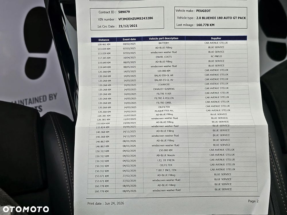 Peugeot 5008 BlueHDi 180 EAT6 GT - 32