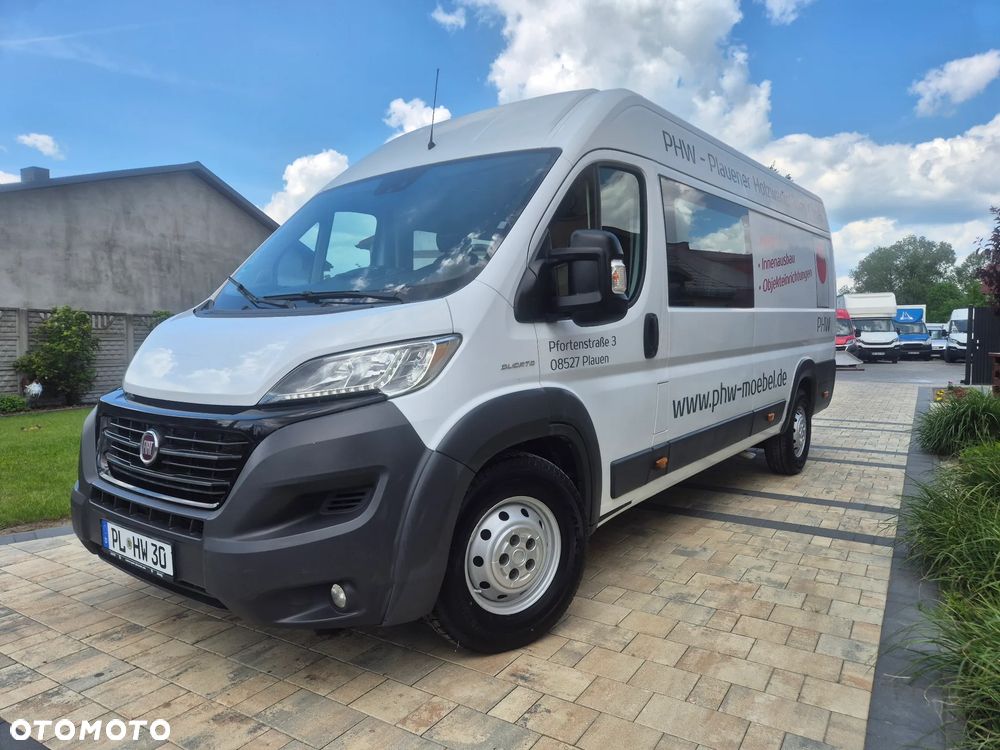 Fiat FIAT DUCATO 2.3 150KM BRYGADÓWKA MAX KLIMATRONIK LEDY - 2