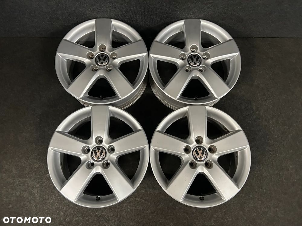 Alufelgi VW  Touran, Golf 7, 6, 5, Sportsvan, Caddy 16 cali 5x112 4szt. Ładne! - 3