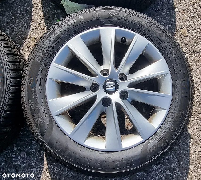 4x koła opony felgi zima Seat Leon FR Ateca VW Audi Skoda Semperit Speed-Grip 2 205/55/16 205/55R16 5x112 - 3