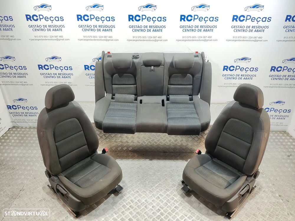 Conjunto Bancos Originais Tecido Audi A4 B8 Carro 5 Portas - 11