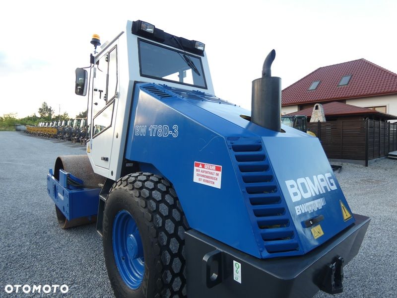 Bomag BW178D-3 / Guma - Stal / Walec Drogowy / Super Stan / 2600mtg / - 17