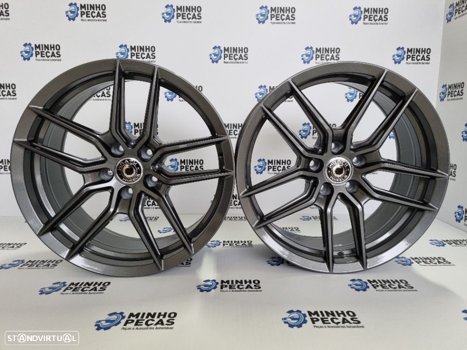 Jantes Wrath (WF-14) em 19" BMW Gloss Graphite - 1