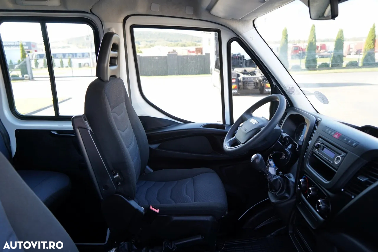 Iveco DAILY 35-140 / CAMION CU OPȚIUNI / BASCULATOR / DUBLU / TRUSA DE SCULE / IMPORTAT / CONTRACT POST-SERVICE - 28