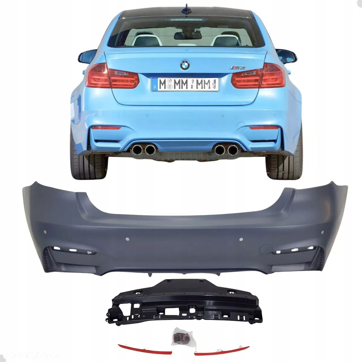 Zderzak Przod Tyl kpl Tuning Sport M3look M-pakiet Bmw 3 f30 2011-2020 - 4