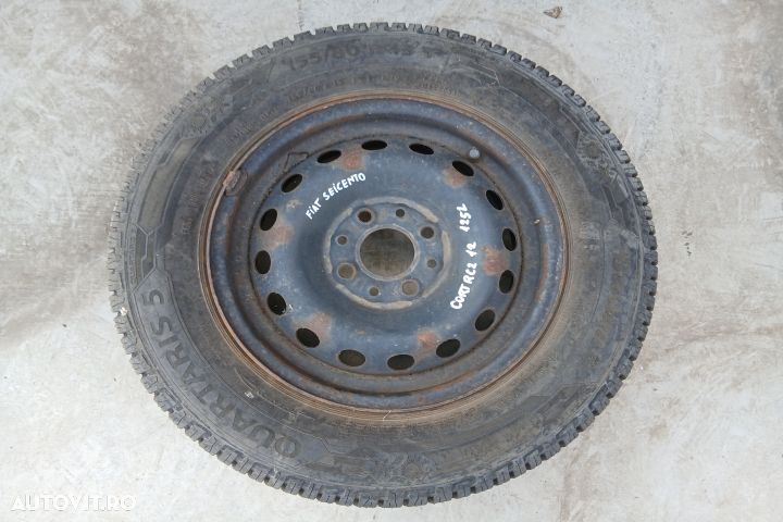 Roata de rezerva slim R15 5.00BX13H ET35 155/80 R13 5.00BX13H ET35 15 - 1