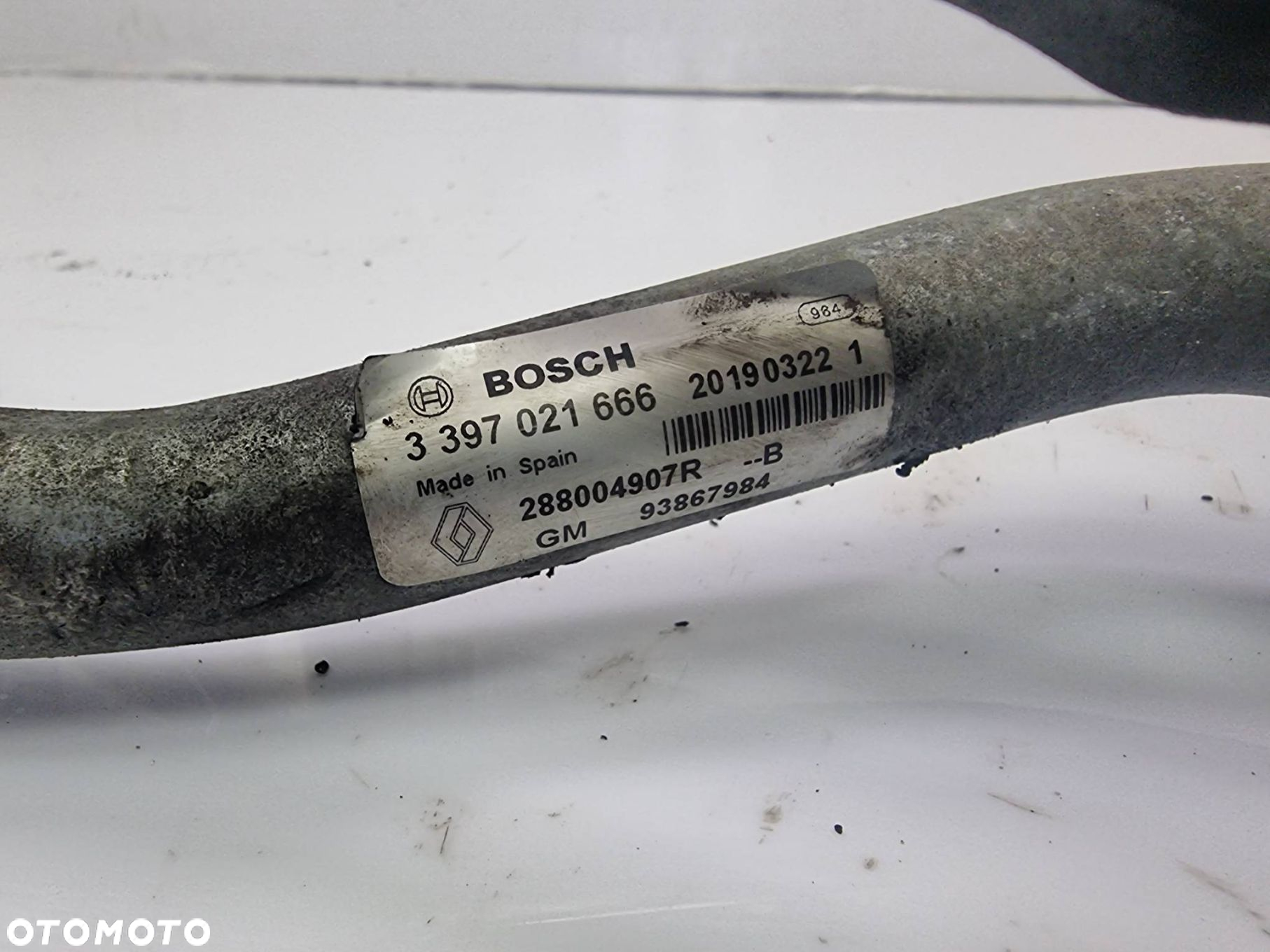 MECHANIZM WYCIERACZEK PRZÓD RENAULT TRAFIC III 3397021666 - 3