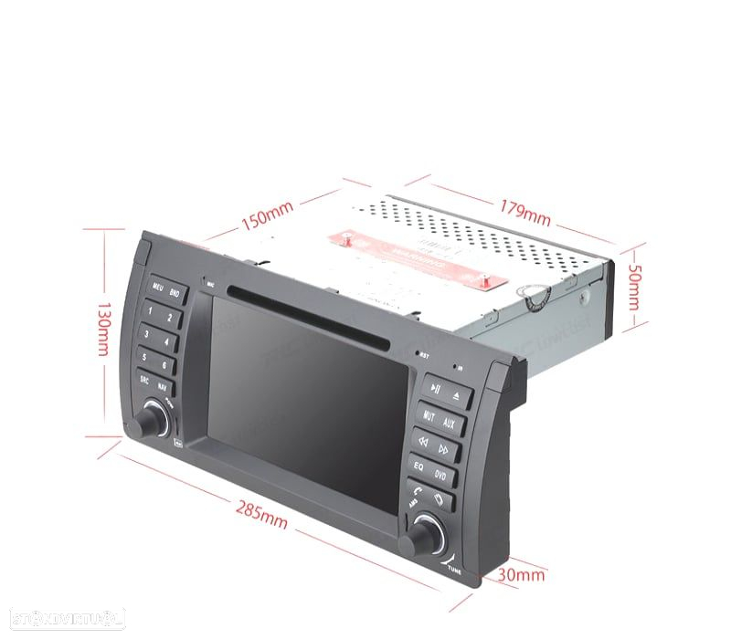 AUTO RADIO 2DIN 7" PARA BMW X5 E53 99-06 SERIE 5 E39 95-03 USB GPS TACTIL HD - 4