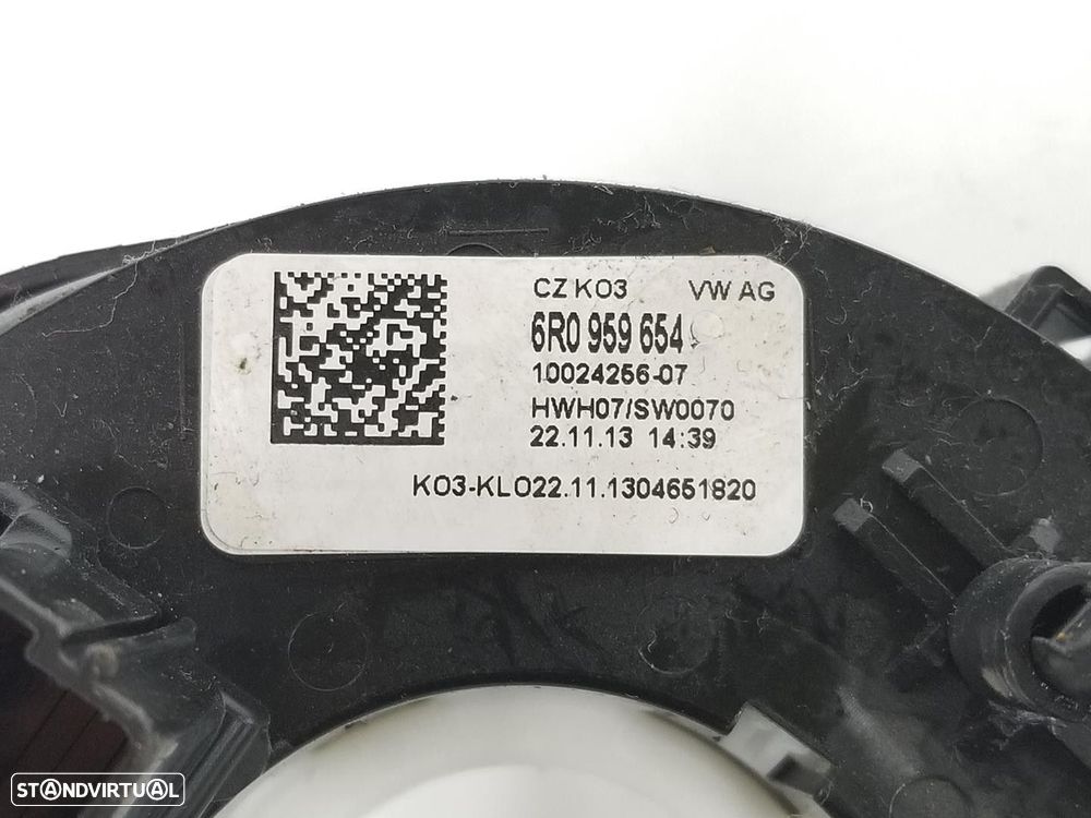 FITA AIRBAG VOLKSWAGEN POLO 2014 -6R0959654 - 2