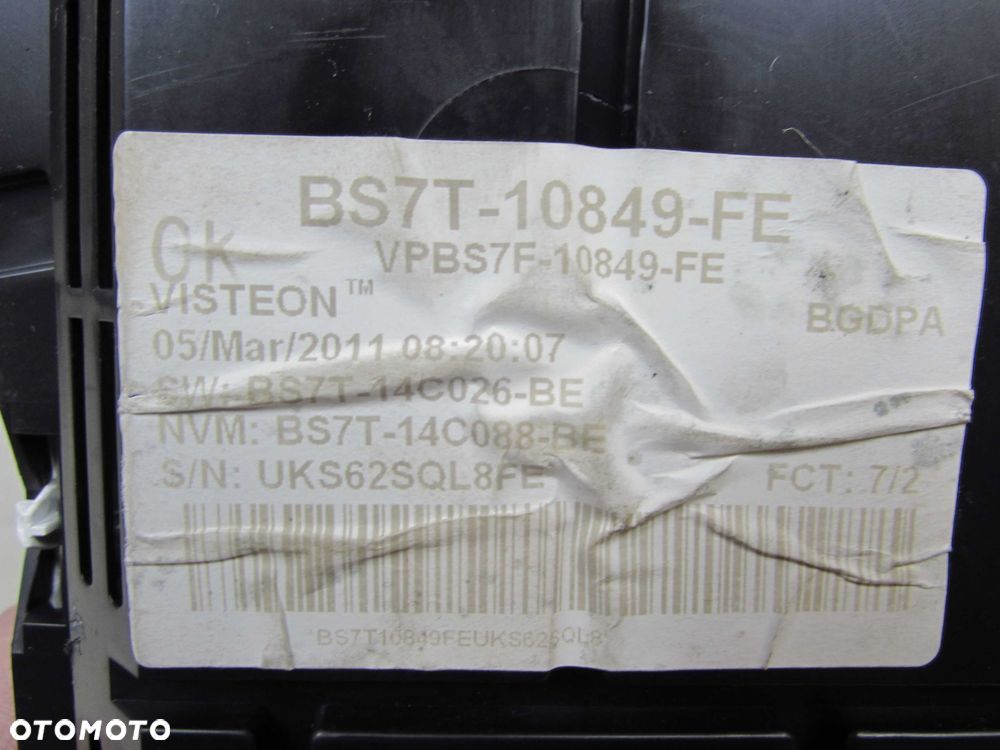 FORD MONDEO MK4 LIFT S-MAX LICZNIK ZEGAR BS7T-10849-FE 10- - 6