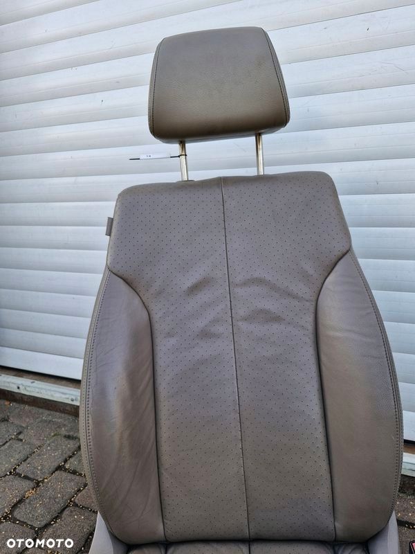 VOLKSWAGEN PASSAT B6 FOTEL PASAŻERA PRAWY PRZÓD ELEKTRYCZNY SKÓRA - 4