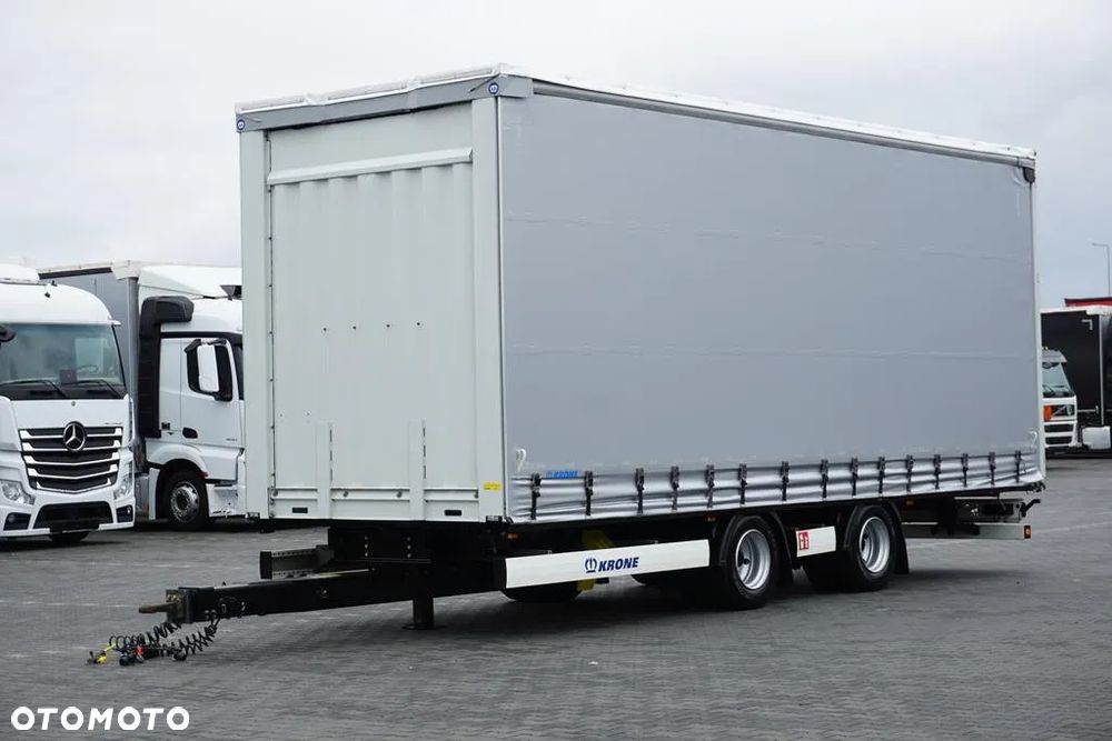 Krone TANDEM / FIRANKA / 19 PALET / DŁ. 7,75 M - 2