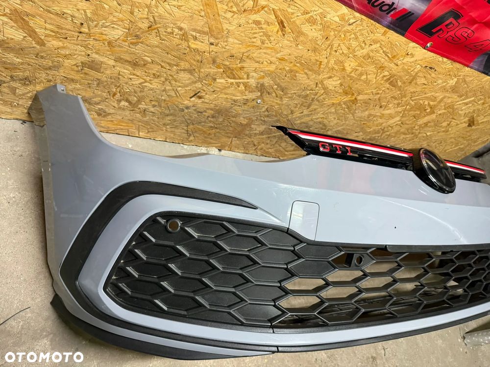 Zderzak przedni kompletny Volkswagen Golf 8 20< GTI 5H0 4XPDC GRIL KRATKI OE NARDO - 2