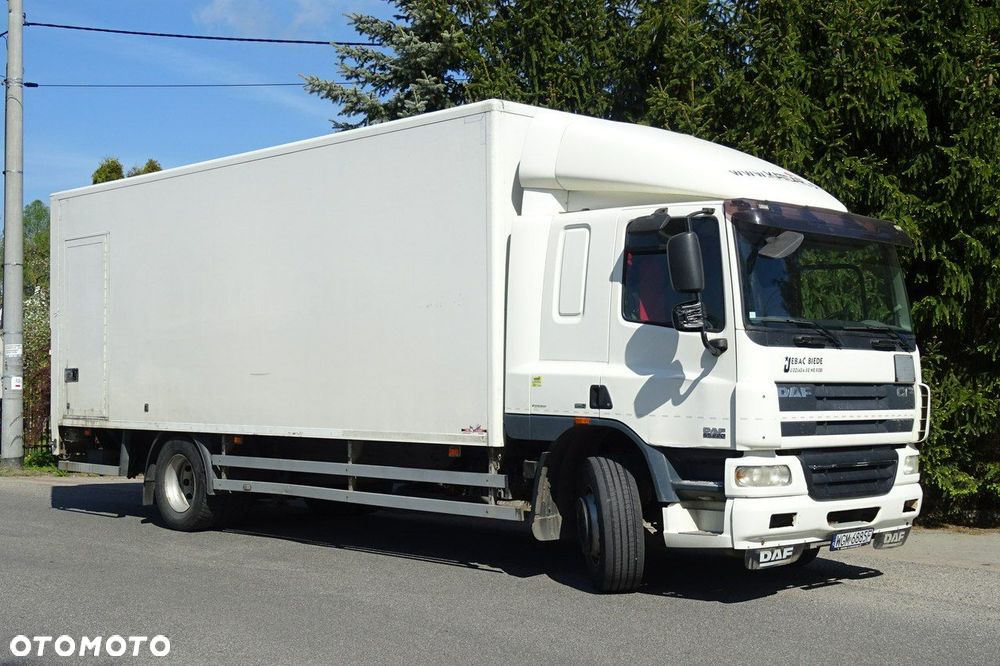 DAF CF 65.220 EURO 5 KONTENER 18P ŁAD 10 TON wINDA KLAPA - 18