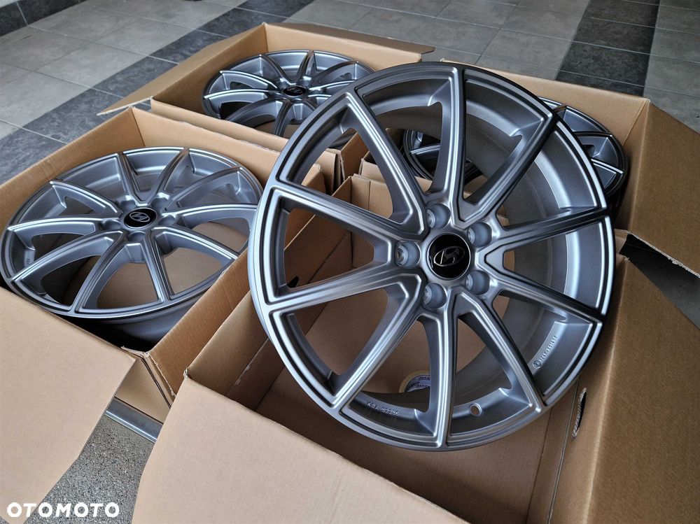Alufelgi 18 5x114,3 Hyundai i30 i40 ix35 Tucson Santa Fe GRAFIT ! 752# - 3