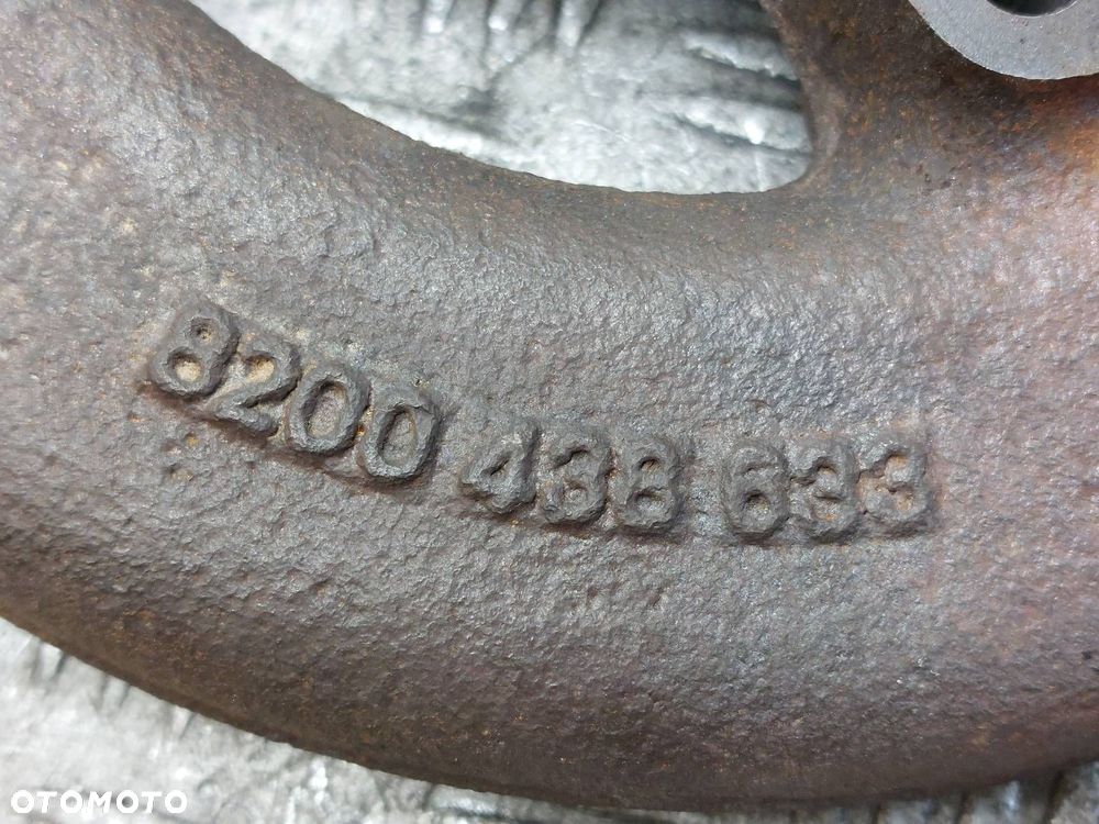 KOLEKTOR WYDECHOWY RENAULT SCENIC II 2.0 T 8200438633 - 4