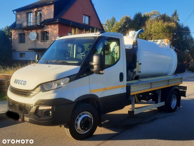 Iveco Daily Wuko Asenizacyjny beczka do czyszczenia seperatorów oczyszczalni przydomowych toi toi  seperatory do czyszczenia kanalizacji zabudowa wuko asenizacyjna - 3