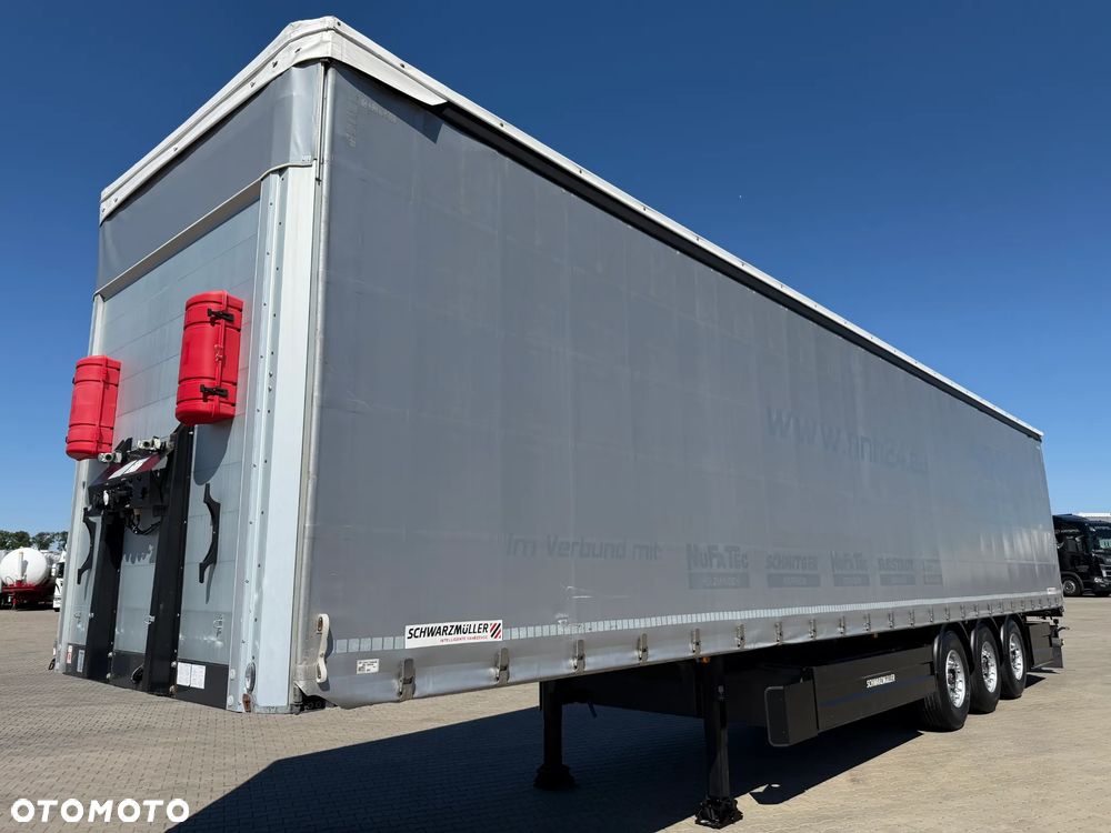 Schwarzmuller J-SERIE FIRANKA / STANDARD / OŚ PODNOSZONA / OSIE SAF / KOSZ NA PALETY / Z DE TYLKO 370 TYŚ KM - 8