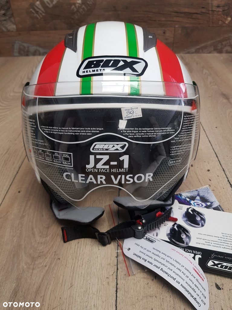 Kask motocyklowy otwarty Box JZ-1 rozmiar XS 54 - 3