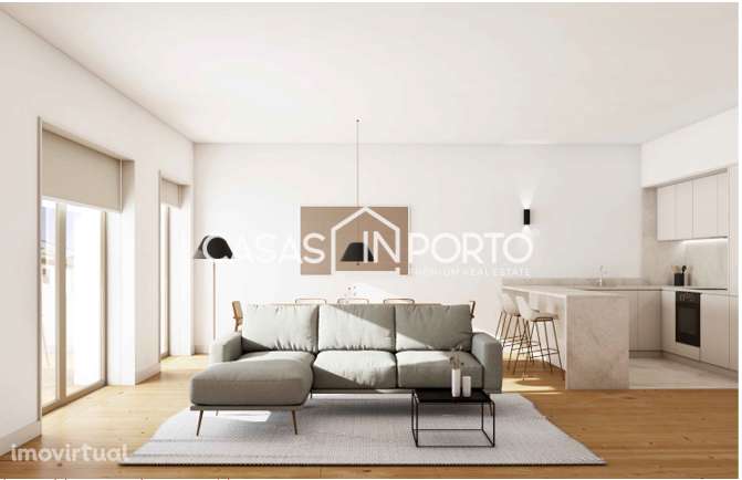 T1 de Chame com varanda a 500m da praia - Matosinhos Sul - Grande imagem: 2/10