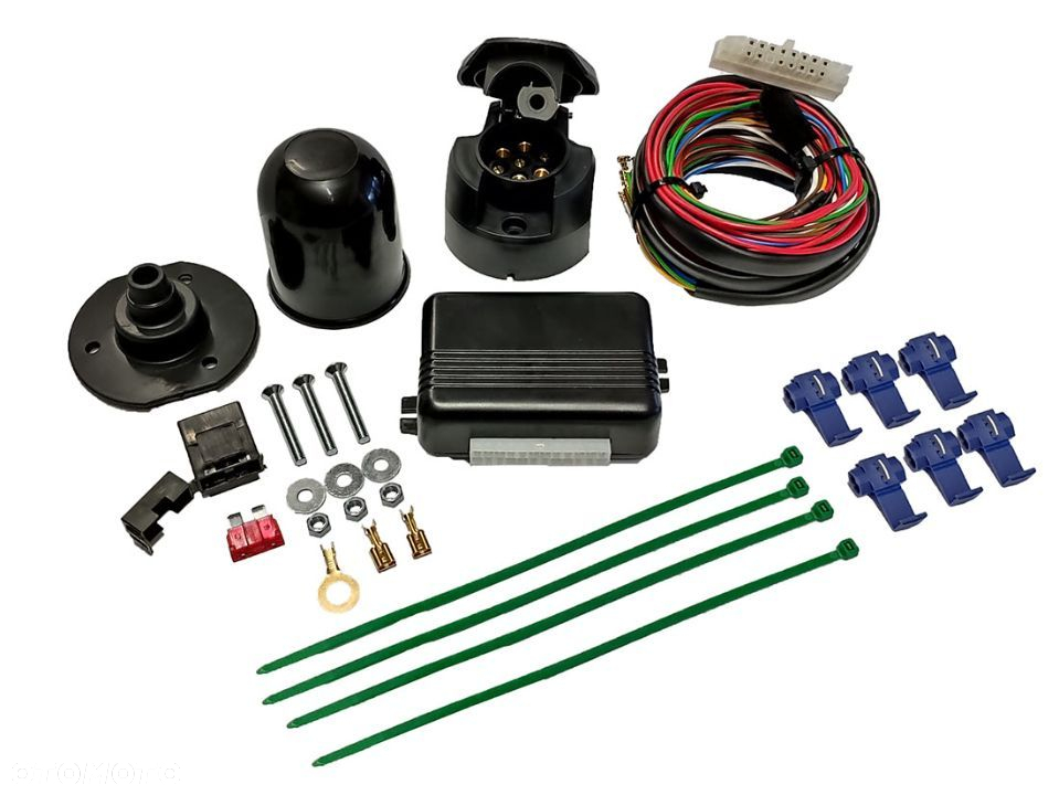 VW VOLKSWAGEN PASSAT B6 HAK HOLOWNICZY + MODUŁ + WIĄZKA + GNIAZDO 7PIN - 3
