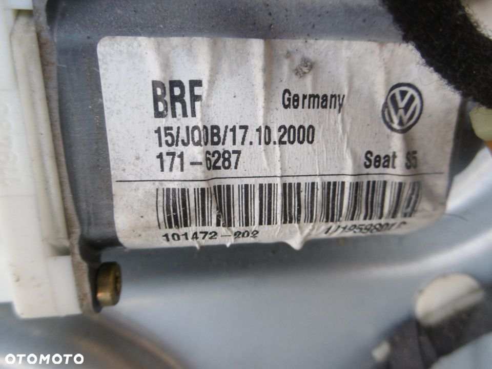 Mechanizm podnośnik szyb VW GALAXY SHARAN MK II - 4