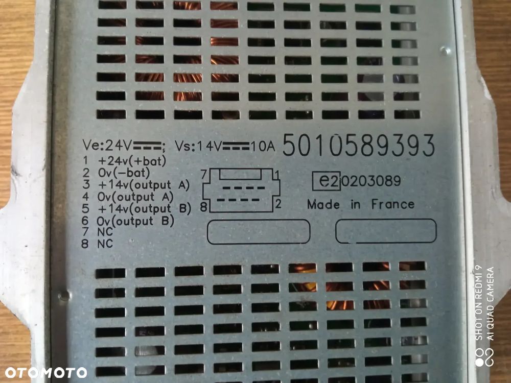 przetwornice napięcia 12V-24V MAN SCANIA RENAULT - 1