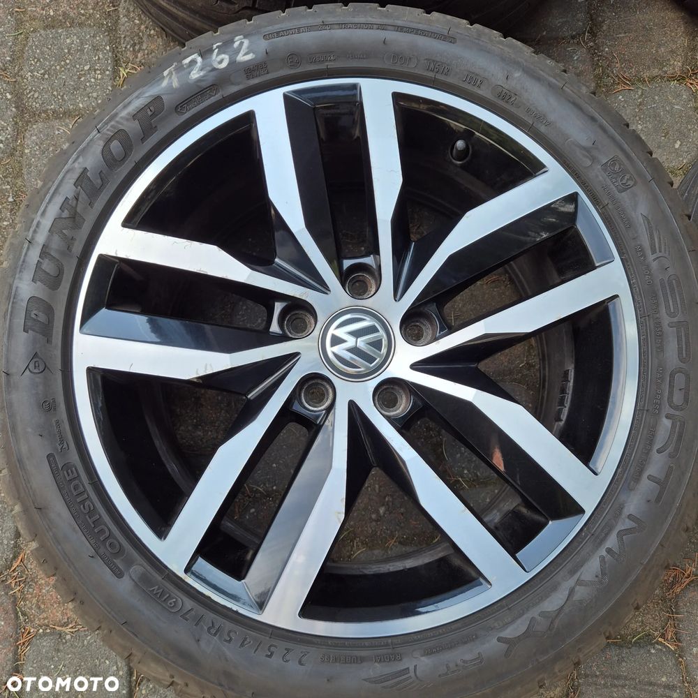 LATO KOŁA VW PASSAT GOLF TOURAN CADDY LEON OCTAVIA A3 225/45 R17 OPONY 2024r - 4