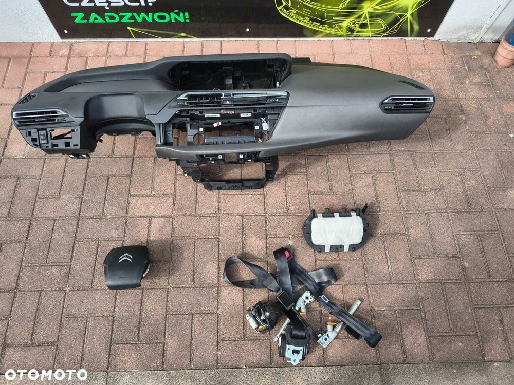 Konsola Deska Rozdzielcza Citroen C4 Picasso II EU! Demontaż