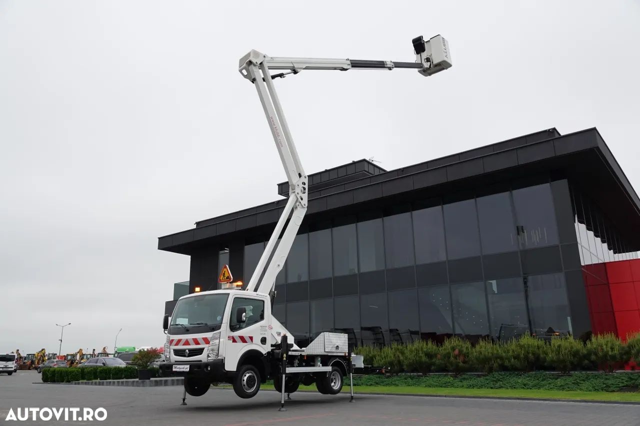 Renault MAXITY 130,35 / 20 METRI LIFT / KLUBB VAT-66-NLX COS / COS 2 PERSOANE - 250 KG / DUPA CONTRACTUL DE SERVICE - 1