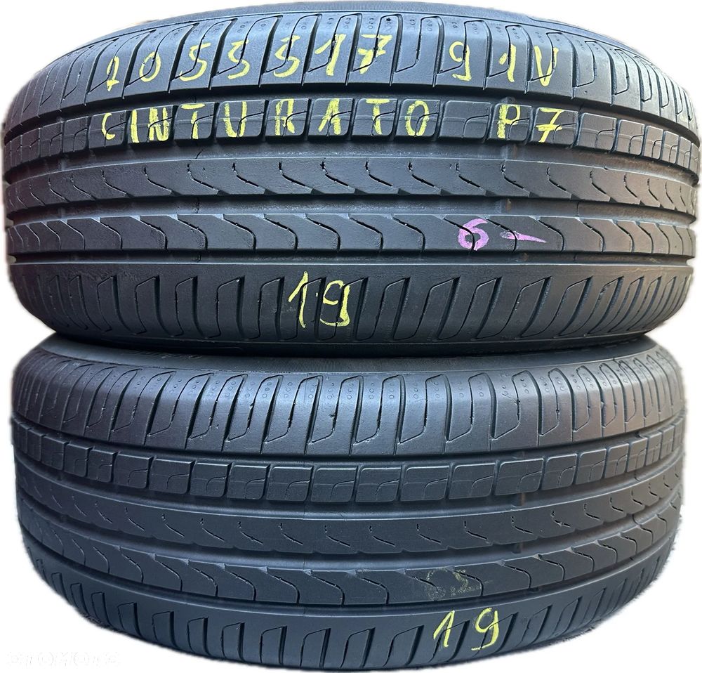 2 x 205/55R17 Pirelli Cinturato P7 - 1