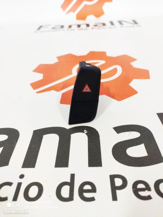 Botão/ Interruptor 4 Piscas emergência- Audi A5 8T - 1