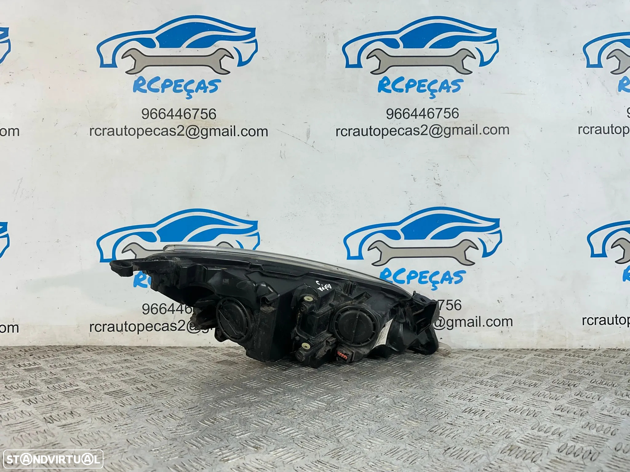 .Conjunto Oticas Farois Frontal Frente Esquerda Direita Halogenio Original GM Opel Astra J 1LG010011-17 1LG010011-18 - 13