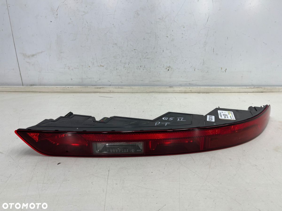 Lampa Audi Q5 II 80A + Sportback 16-24r PRAWA tylna przeciwmgielna swiatło cofania odblask w zderzak - 1