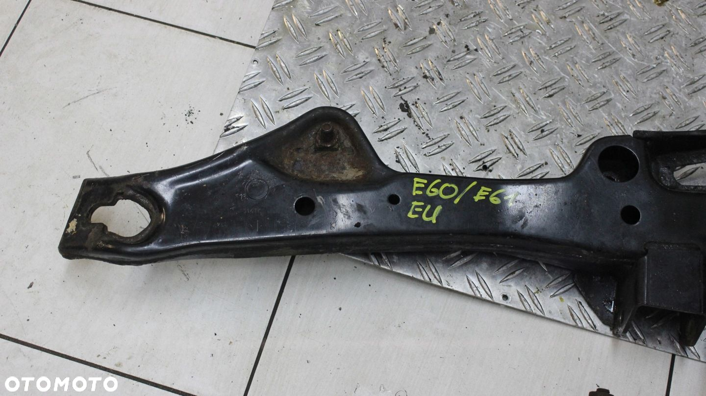 BMW E60 E61 BELKA ZAWIESZENIA PRZEDNIA PRZÓD WÓZEK SANKI KOŁYSKA - 5