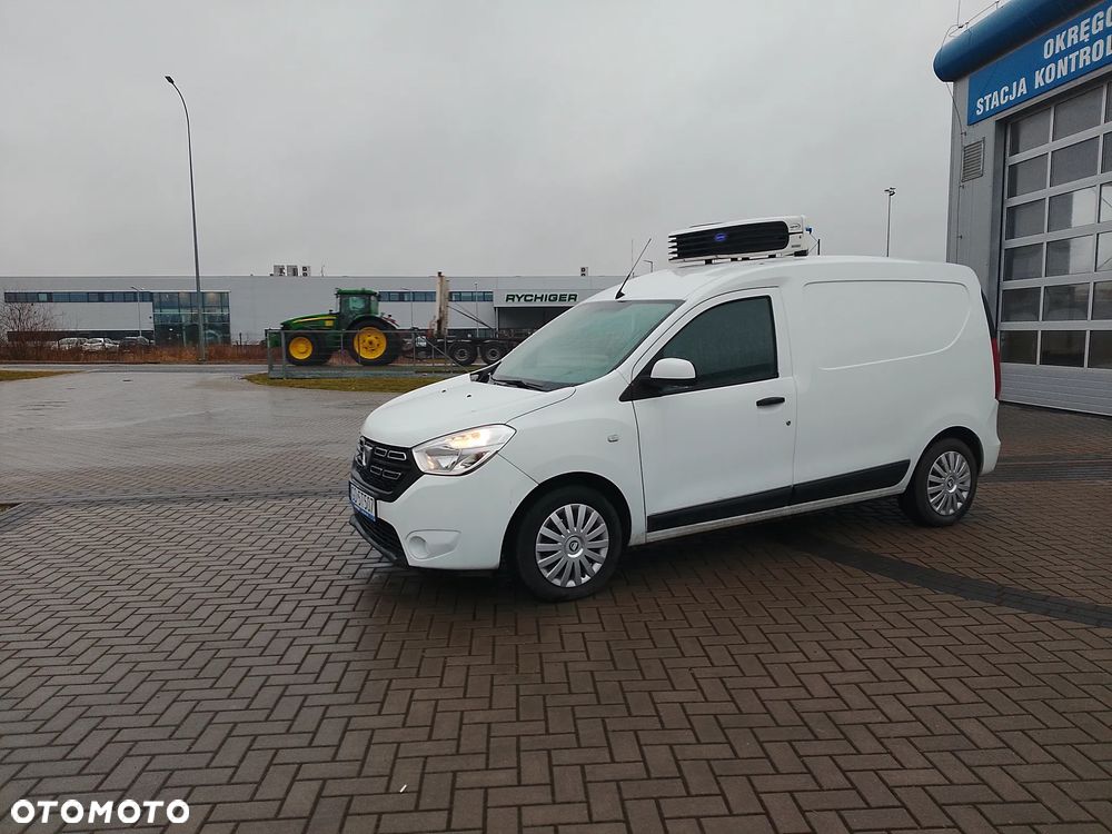 Dacia Dokker L2 Maxi Nowa Izoterma Chłodnia Mroźnia Grzanie drzwi boczne Carrier 220V Salon PL - 2