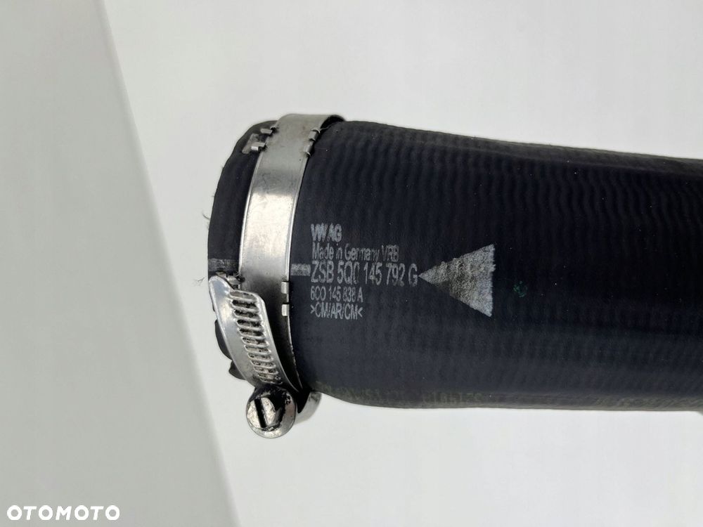 VW GOLF VII 2.0 TFSI RURA PRZEWÓD WĄŻ INTERCOOLERA 6C0145770A - 4