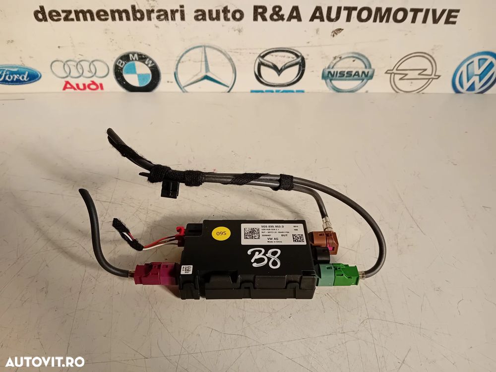 Modul Control USB Vw Passat B8 Cod 5G0035953D An 2015-2020 Motor DFG - 4