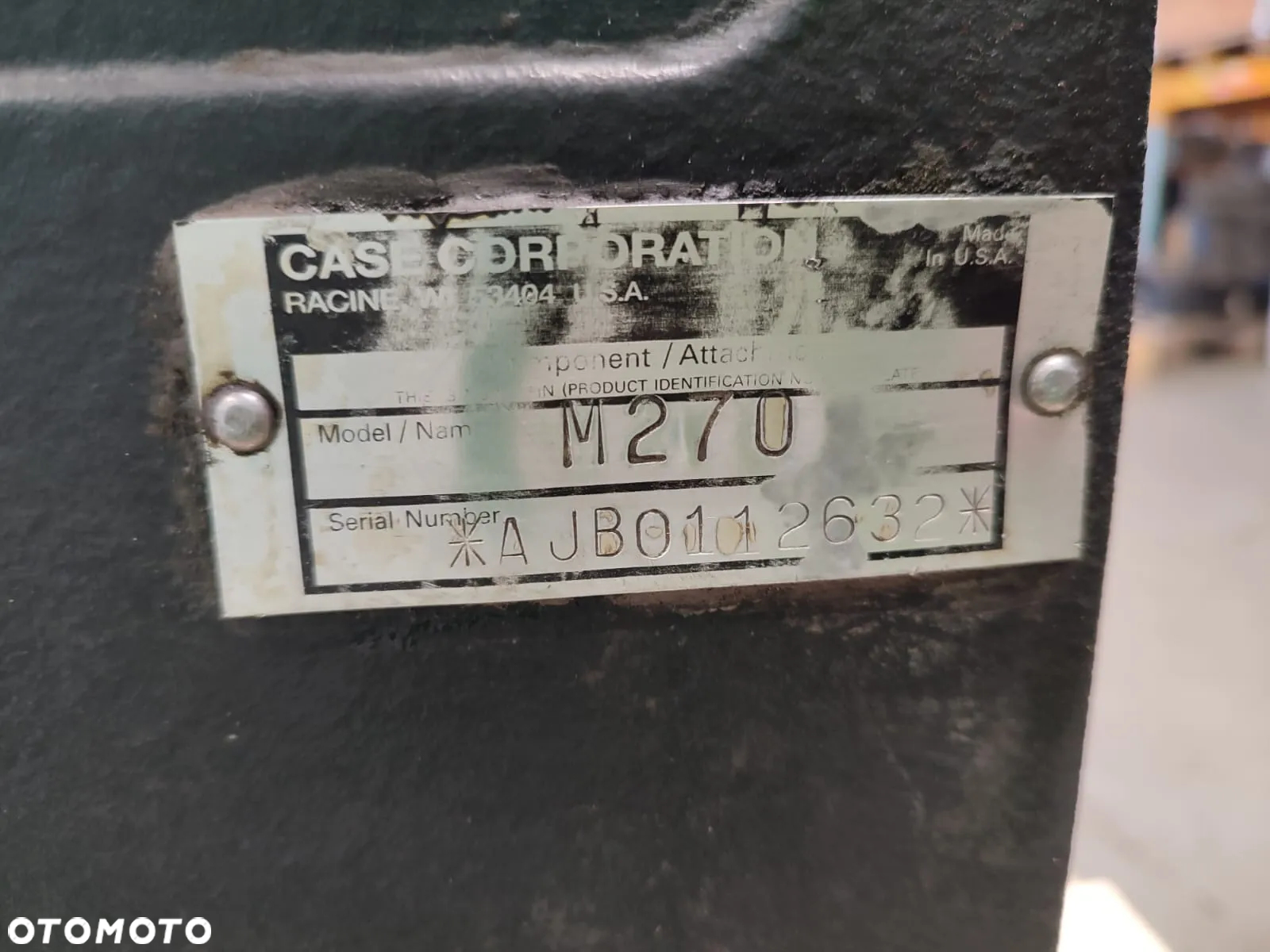 Skrzynia półbiegów 307085A2 Case MX 270 MAGNUM - 12