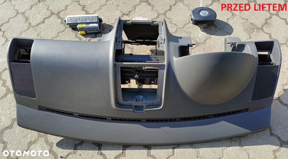 Touran I deska rozdzielcza oryginał PRZED i PO lifcie Volkswagen - 4