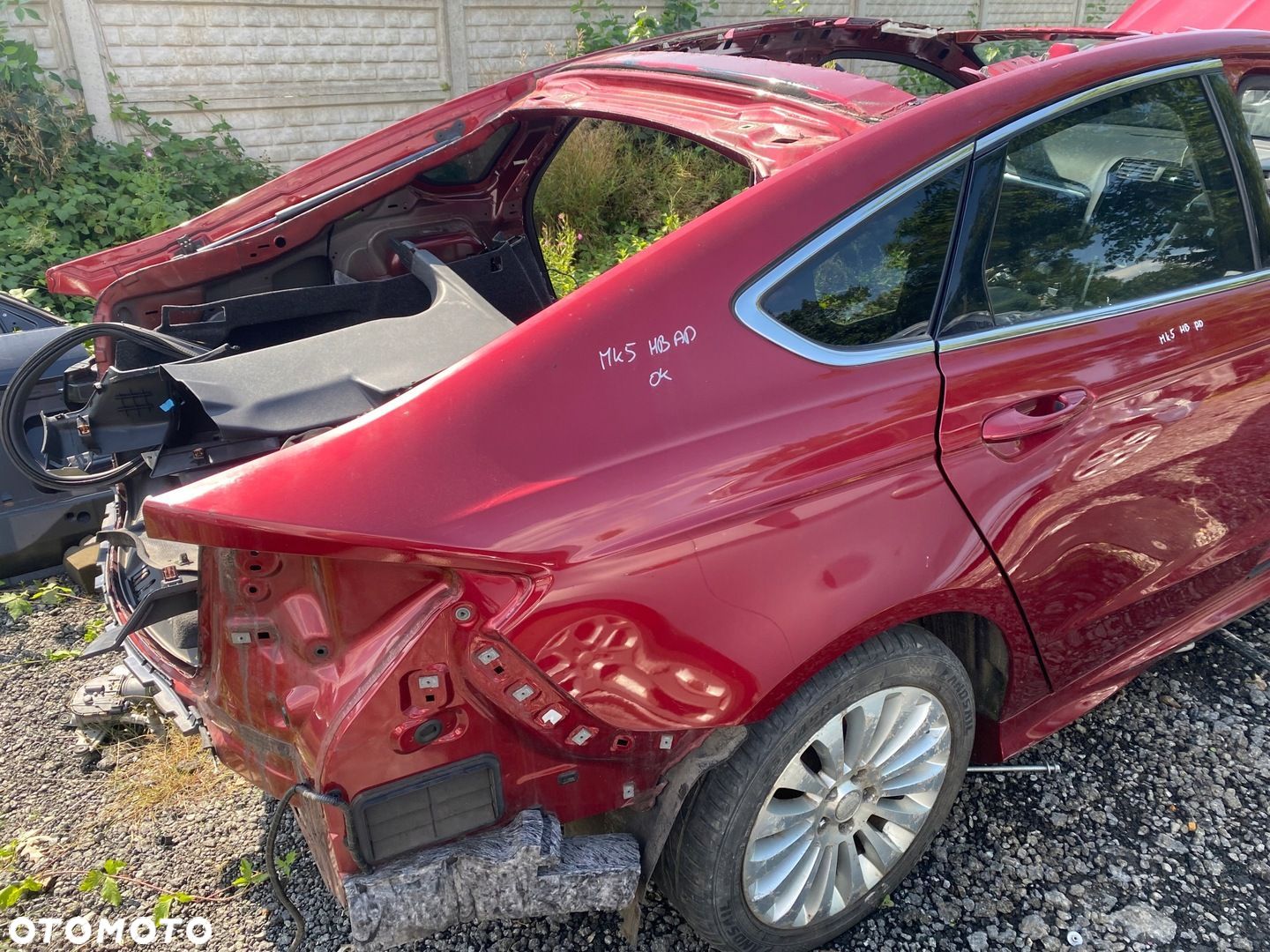 ĆWIARTKA PRAWY TYŁ MONDEO MK5 HB AD RUBY RED - 1