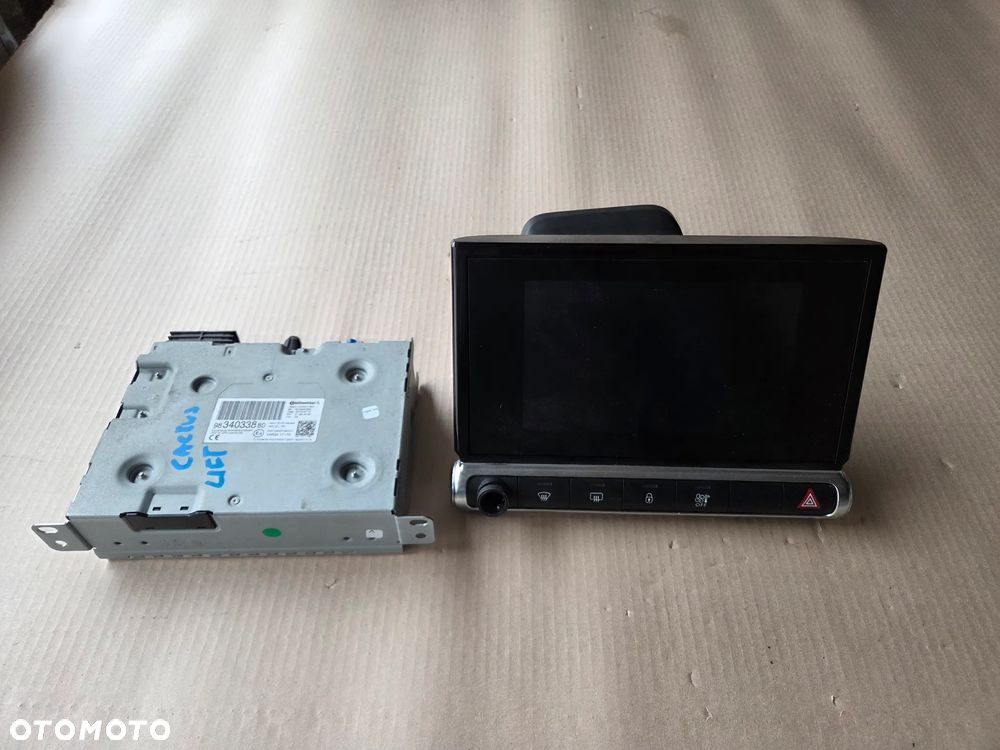 Radio nawigacja wyświetlacz Citroen C4 Cactus LIFT - 1