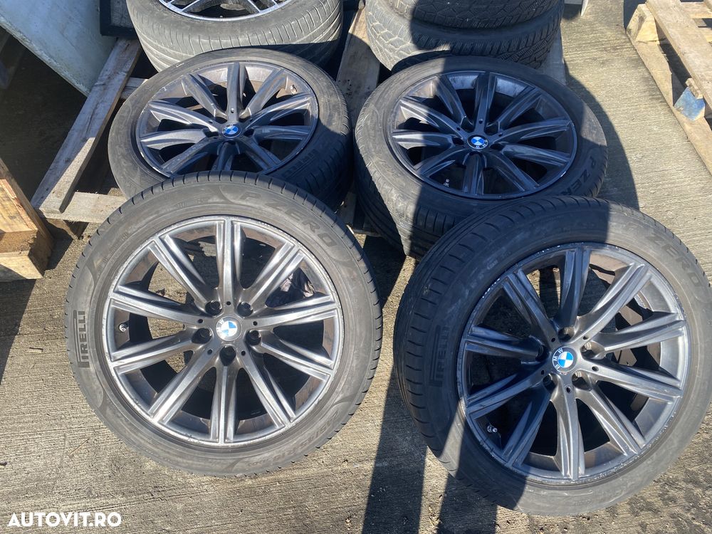 Roti Jante BMW Seria 5 G30 G31 Seria 3 G20 G21 245/45R18 2017-2018-2019-2020-2021-2022-2023-2024-2025 - 3