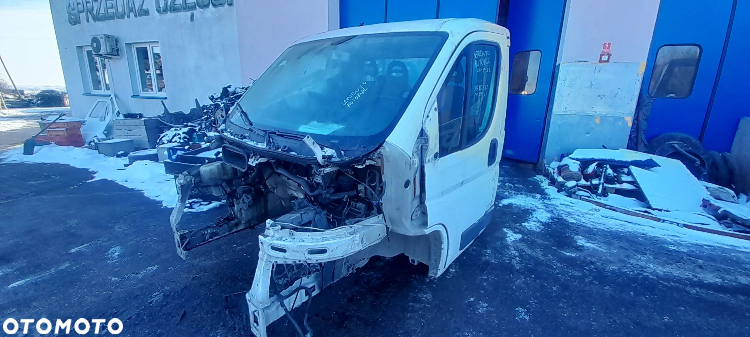 Kabina Citroen Jumper 2011r. 2.2 HDI !! TRANSPORT !! - 1