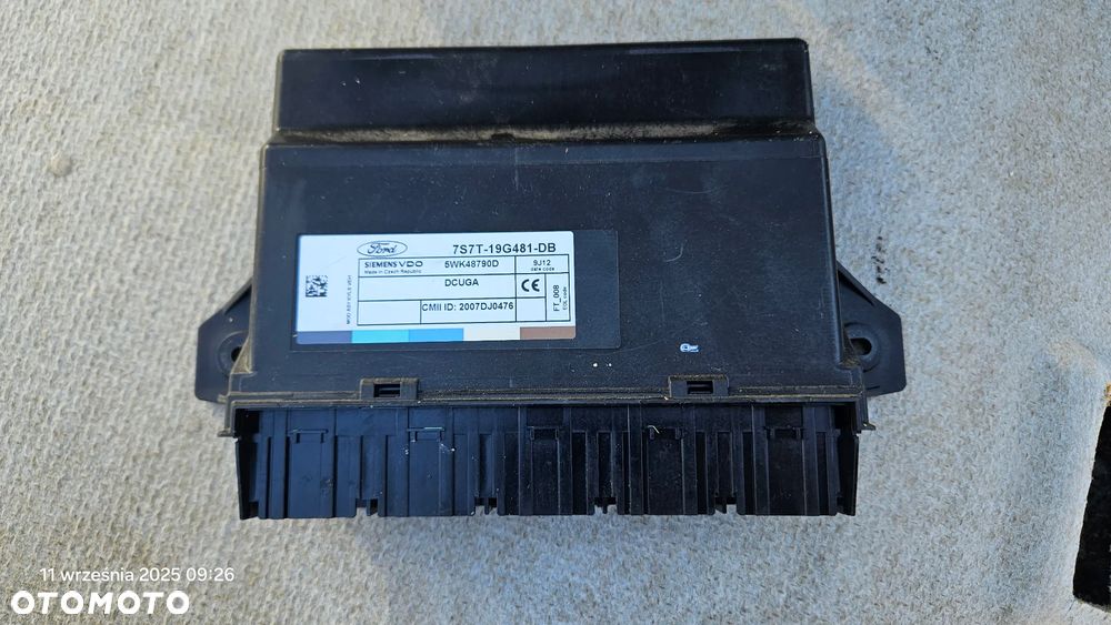 Moduł komfortu Ford Mondeo Mk4 2008r 7S7T19G481DB - 1