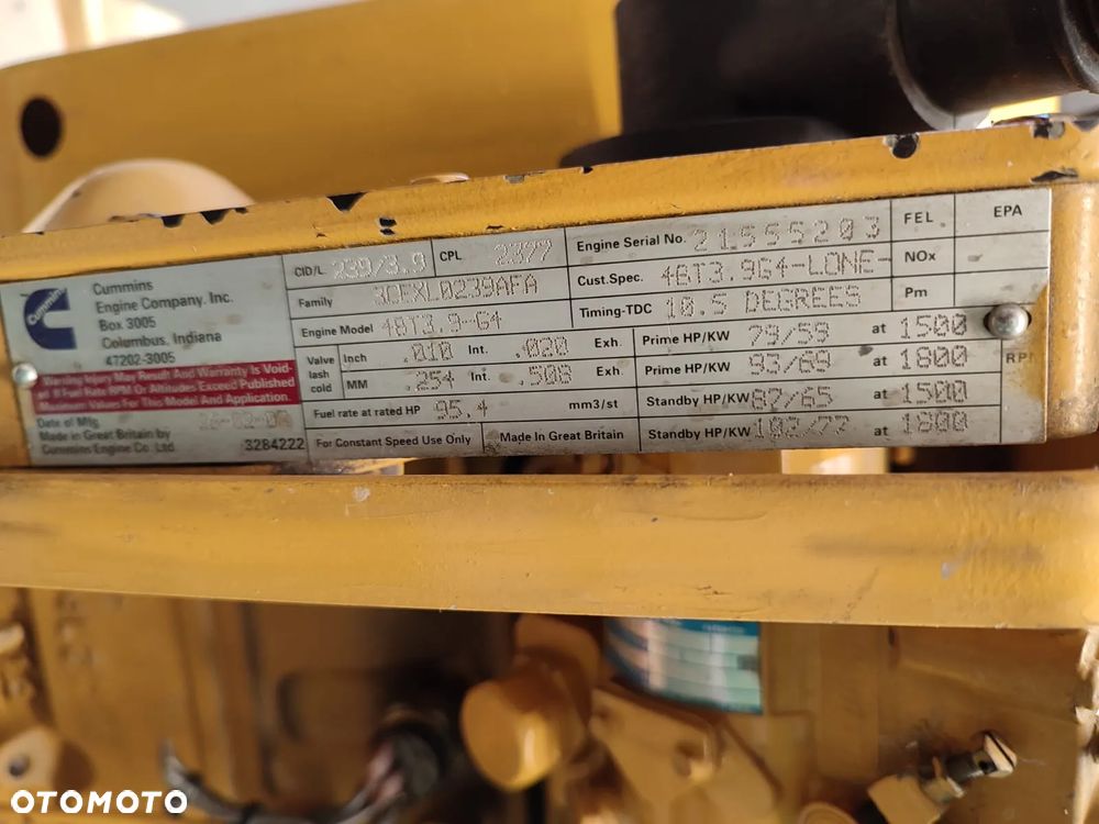 Silnik Cummins 4BT3.9-G4 - 14