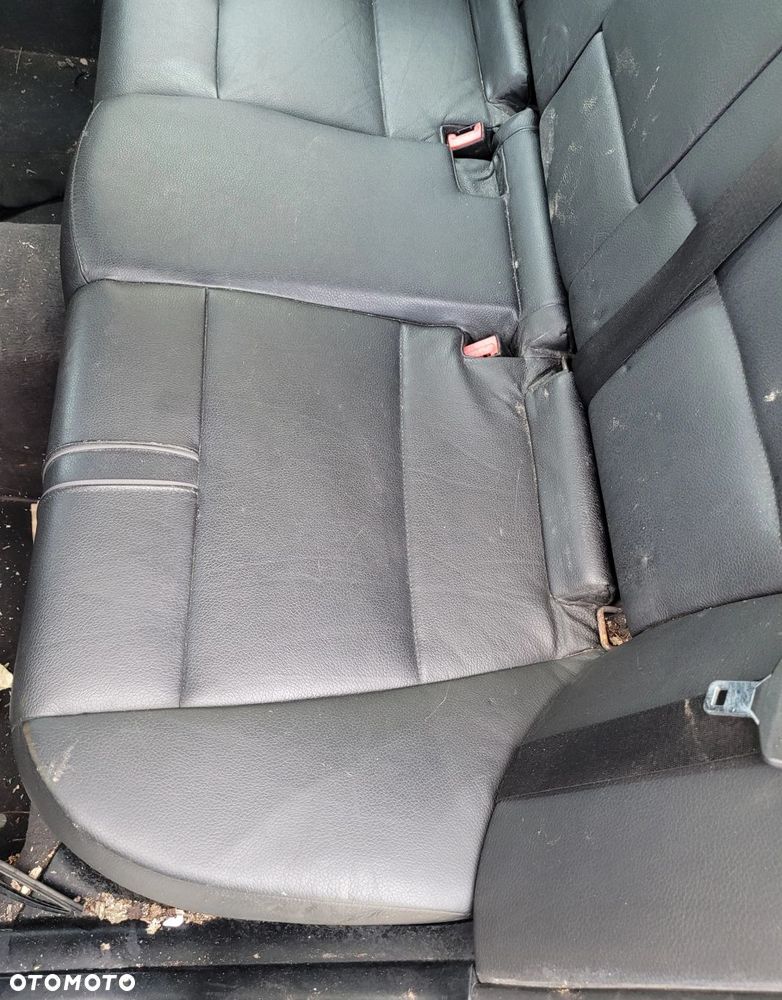 KANAPA TYŁ TYLNA BMW X3 E83 CZARNA SKÓRA - 2
