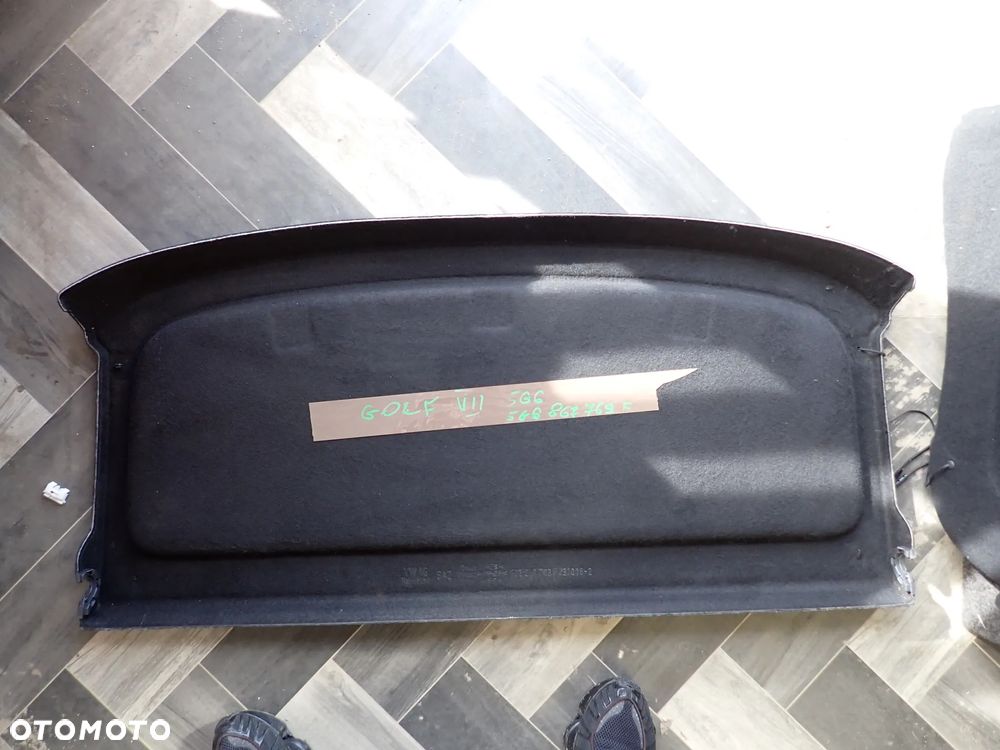 VW GOLF VII 5G6 PÓŁKA TYLNA BAGAŻNIKA - 2